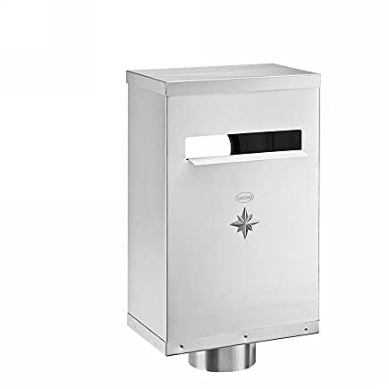 Grömo Zink Wasserfangkasten DN100 mit Zulauf DN100