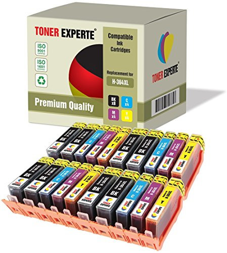 TONER EXPERTE 20 XL Druckerpatronen kompatibel für 364XL Photosmart 5510 5512 5514 5515 5520 6510 6520 7515 B109a B109n B110a Photosmart Plus B209a B210a Deskjet 3070A 3520 Officejet 4610 4620