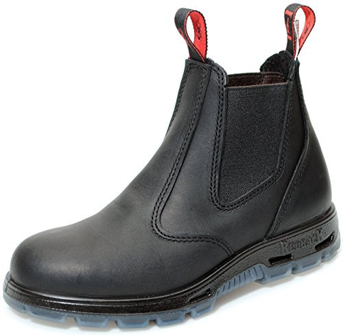 Redback USBBK Safety Work Boots aus Australien - mit Stahlkappe - Unisex - Black / Schwarz