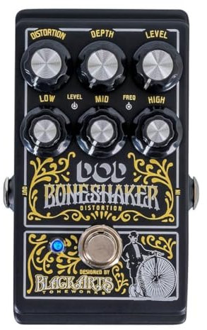 DigiTech pedal de distorsión del Departamento de Defensa HUESOS HAKER analógico