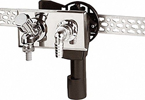 Wandeinbau Geruchverschluss mit Armaturenkombination DN 40-50