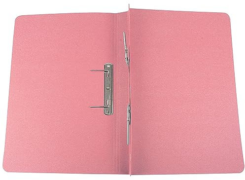 Q-Connect KF26058 Schnellhefter Folio-Format/A4 35 mm Kapazität rosa, 25-er Pack