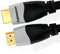 Cablesson Ikuna 2m High Speed HDMI Cable (HDMI Type A, HDMI 2.1/2.0b/2.0a/2.0/1.4) - 4K, 3D, UHD, ARC, Full HD, Ultra HD, 2160p, HDR - for PS4, Xbox One, Wii, Sky Q, LCD, LED, UHD, 4k TVs - Black