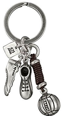 Uno de 50 Unisex-Schlüssel Ring Metal Mix LLA0151MTLMAR0U