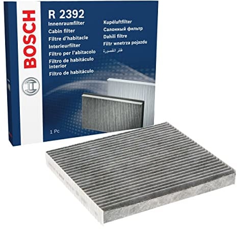 Bosch R2392 Activated Carbon Cabin Filter - Replacement Filter | Against Unpleasant Smells, Pollen and Dust for Cleaner Air Inside the Vehicle