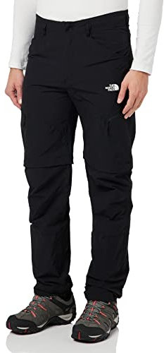 The North Face Herren Hose Exploration Convertible, TNF Black, 32 Regular Hose M Exploration Convertible Pants
