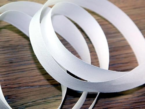 Prym White Cotton Tape 15mm Wide Suitable for Dressmaking - per metre