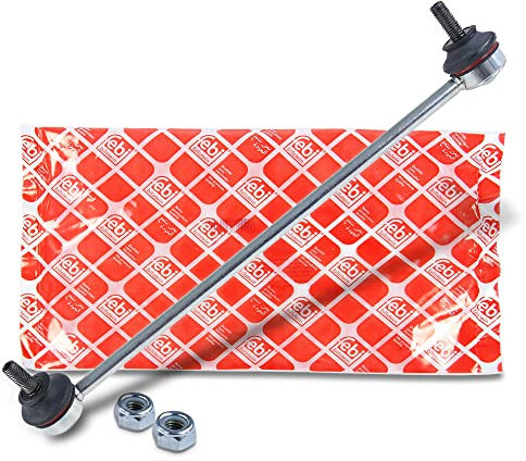 febi bilstein 27435 Verbindungsstange mit Sicherungsmuttern , 1 Stück