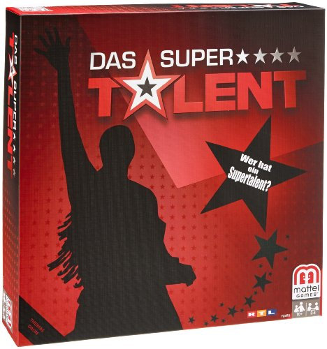 Mattel Y2498 - Das Supertalent Brettspiel