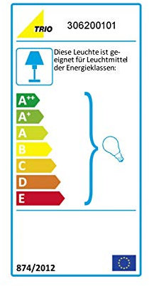 Trio Leuchten Pendelleuchte Kannan, holzoptik / weiß 306200101