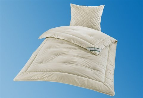 FRANKENSTOLZ 60 JAHRE Naturhaarbettdecke, »Schurwolle Anti Milbe«, F.A.N. Temperaturausgleichend & klimaregulierend