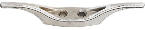 National Hardware N223-339 3200BC Rope Cleat in Nickel,4 Inch - 1/2 Inch