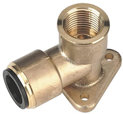 Sealey CAS22BWE 22mm x 3/4BSP Brass Wingback Elbow