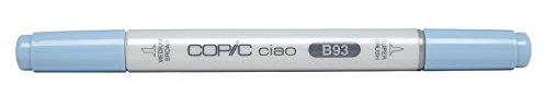 COPIC Ciao Marker Typ B - 93, Light Crockery Blue, vielseitiger Layoutmarker, mit einer mittelbreiten und einer Brush-Spitze