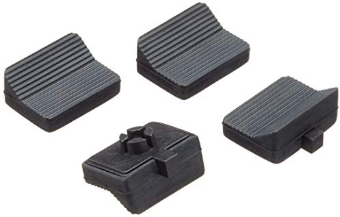 Milenco 3186 'Mirror V Pads – Pack of 4, black