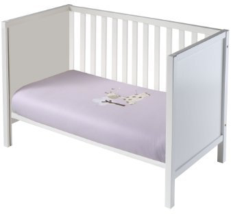 Naf-Naf 30007 Bettdecke mit füllung Design Jungle Lilac, 50% Baumwolle 50% Polyester, 110 x 140 cm