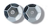 Sequins 8mm Cup Silver
