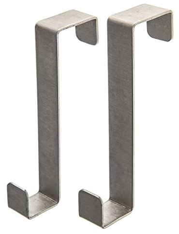 SIDCO Türhaken Edelstahl 2 x Türgarderobe Kleiderhaken Tür Garderobe Haken ohne Bohren