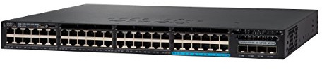 Cisco Catalyst 3650 Gestito L3 Gigabit Ethernet (10/100/1000) Nero 1U Supporto Power Over Ethernet (Poe)