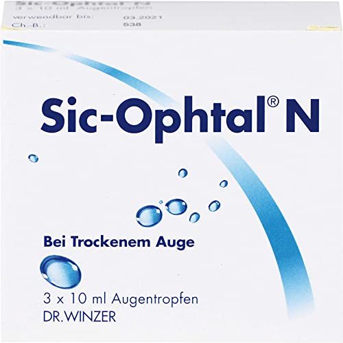 SIC OPHTAL N Augentropfen 3X10 ml