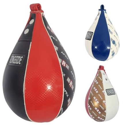 Ringside Apex Boxing Training Platform Speed Bag, Small, Red/Black