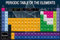 1art1 Schule XXL Poster Periodic Table of The Elements Plakat | Bild 120x80 cm