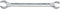 Stahlwille 24 Offene Doppelringschlüssel, abgewinkelt, Open-Ring, 14 x 17 mm, 41081417