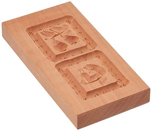 Städter 848061 Prägeform, Holz, Braun, 5, 5 x 12 cm
