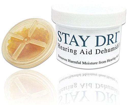 Stay Dri Hearing Aid Dehumidifier and Storage Container - Includes Desiccant!