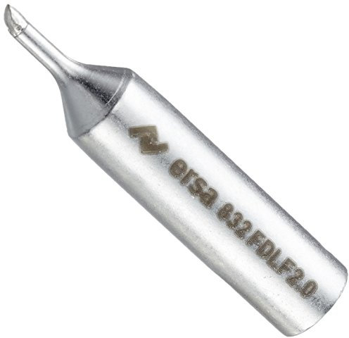 Ersa Lötspitze Serie 0832, FDLF/angeschrägt, 2.0 mm, 1 Stück 0832FDLF/SB (Ersatzlötspitze Lötspitzen Multi-Sprint Multi-Pro Multi-TC Lötpatronen)