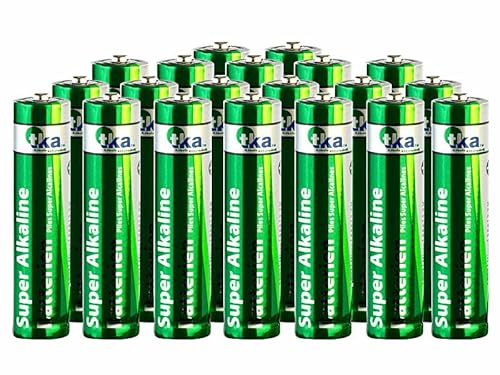 tka Köbele Akkutechnik Batterien AAA 1,5 Volt: 20er-Set Super-Alkaline-Batterien Typ AAA/Micro, 1,5 V