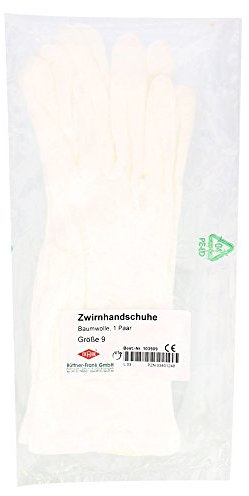 HANDSCHUHE OP Baumwolle Gr.9 2 St