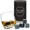 FLOW Barware Rocking Whiskey Glas & Whiskey Stones Set - Whisky Geschenkset