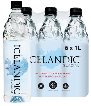 Icelandic Natural Spring Water, 33.8 Fluid Ounce -- 12 per case. by Icelandic Glacial