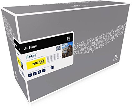 Astar AS13532 Toner kompatibel zu HP NO304A CC532A, 2800 Seiten, gelb