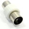kenable RF TV Aerial Coaxial Male To Male Joiner Coupler Adapter Plug