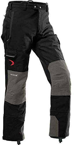 Pfanner Gladiator Hose Outdoorhose Herren Funktionshose extrem widerstandsfähig Kevlar® verstärkt Cocona® Funktionsfutter reissfest atmungsaktiv, Farbe:schwarz, Größe:3XL (langgr.)