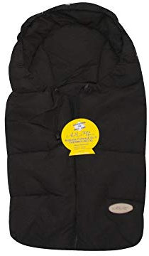 Auto Fußsack Thermolino Gr 0 schwarz 5 Punkt Gurtsystem