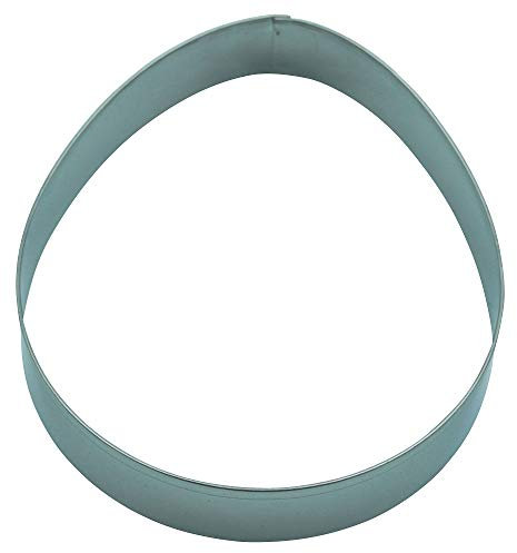 Unbekannt Ausstechform Ei Osterei 92 x 75 mm Edelstahl, Rostfrei, Spülmaschinenfest, 1 Stück