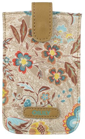 Oilily Summer Blossom Smartphone Pull Case Caramel
