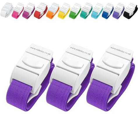 Paquete de 3 torniquetes médicos liberación rápida