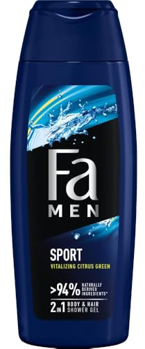 Fa Mens Shower Gel Active Sport Ginkgo 250 Ml by Abercrombie & Fitch