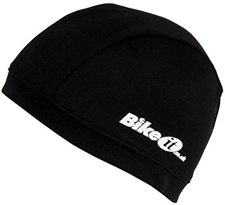 Bike It Motorcycle Helmet Liner Coolmax Technology Helps To Keep Your Head Cool & Dry One Size