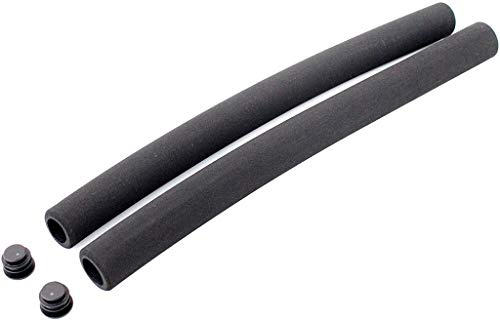 CONTEC Griffbezug für Multifunktionslenker, Schaumstoff, Paar, schwarz, 4 x 400 mm