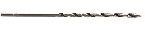 wolfcraft Broca para metal HSS, rectificada, larga, Ø 3 mm I 7587010 I Para taladrar materiales duros