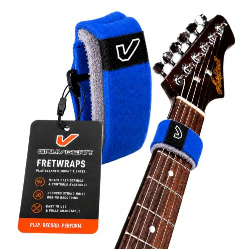 Gruv Gear FretWraps HD 'Sky' String Muters 1-Pack (Blue, Small) (FW-1PK-BLU-SM)