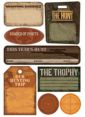Bon Appetit Karton Aufkleber 5–1/2 von 9 Zoll The Hunt Journal