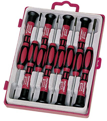 KRAFTWERK 3177-8-pzs. Set destornilladores precision -/+