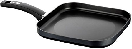 MONIX Resistent Plus Grill cuadrado plano 28 cm de aluminio con antiadherente