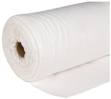 Deko Flanel 1,3m(W), roll 60 m, White, 140 gr/m2